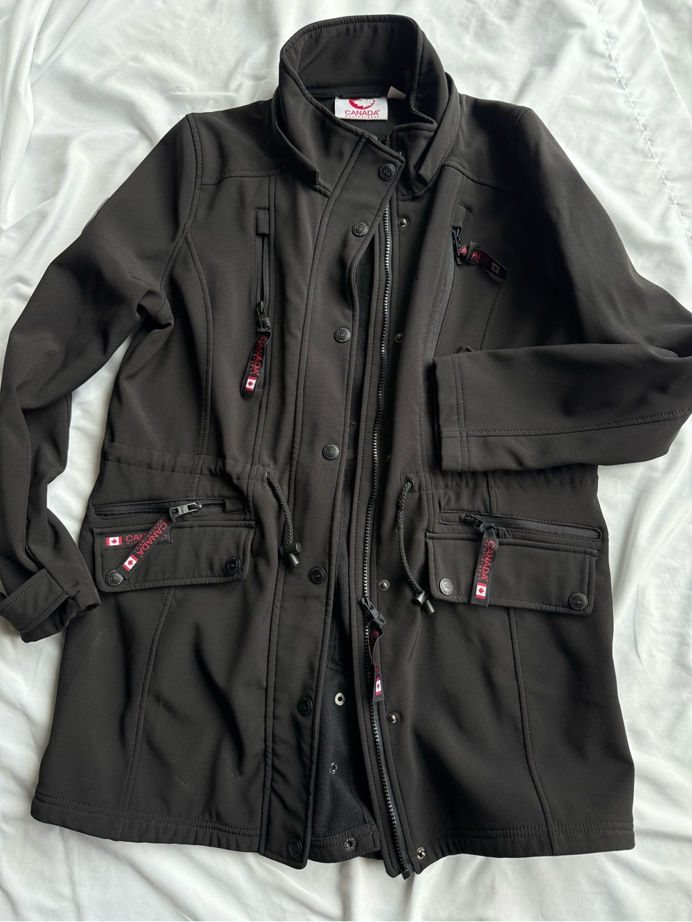 Black Women's Softshell Jacket